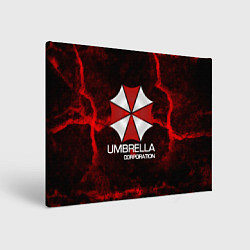 Холст прямоугольный UMBRELLA CORP, цвет: 3D-принт