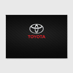 Холст прямоугольный TOYOTA, цвет: 3D-принт — фото 2