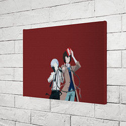 Холст прямоугольный Atsushi Nakajima & Osamu Dazai, цвет: 3D-принт — фото 2