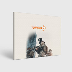 Холст прямоугольный The Division 2 Military, цвет: 3D-принт