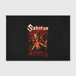 Холст прямоугольный Sabaton - Sparta, цвет: 3D-принт — фото 2