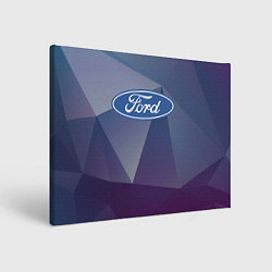 Холст прямоугольный Ford, цвет: 3D-принт
