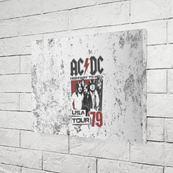 Холст прямоугольный ACDC, цвет: 3D-принт — фото 2