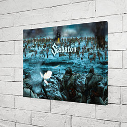 Холст прямоугольный Sabaton, цвет: 3D-принт — фото 2
