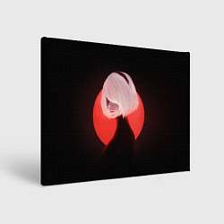 Картина прямоугольная 2b Nier Black