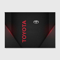 Холст прямоугольный TOYOTA, цвет: 3D-принт — фото 2