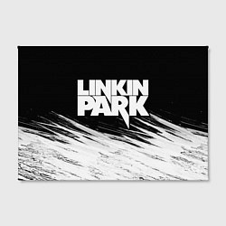Холст прямоугольный LINKIN PARK 9, цвет: 3D-принт — фото 2