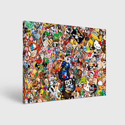 Картина прямоугольная Стикеры