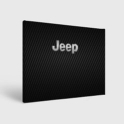 Холст прямоугольный Jeep Z, цвет: 3D-принт