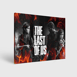 Холст прямоугольный THE LAST OF US 2, цвет: 3D-принт