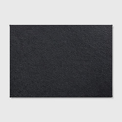 Холст прямоугольный Текстура черная кожа рельеф, цвет: 3D-принт — фото 2