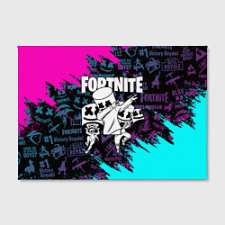 Холст прямоугольный FORTNITE x MARSHMELLO, цвет: 3D-принт — фото 2