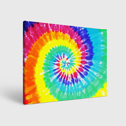 Холст прямоугольный TIE-DYE СТЕНА, цвет: 3D-принт