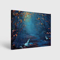 Холст прямоугольный Forest, цвет: 3D-принт