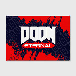 Холст прямоугольный DOOM ETERNAL ДУМ ЭТЕРНАЛ, цвет: 3D-принт — фото 2