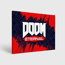 Картина прямоугольная DOOM ETERNAL ДУМ ЭТЕРНАЛ