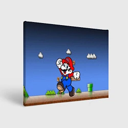 Холст прямоугольный Mario, цвет: 3D-принт