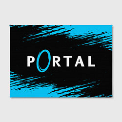 Холст прямоугольный PORTAL ПОРТАЛ, цвет: 3D-принт — фото 2