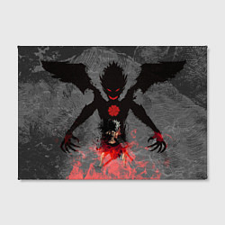 Холст прямоугольный Черный клевер, цвет: 3D-принт — фото 2