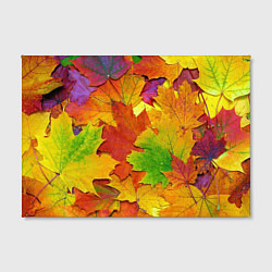Холст прямоугольный Осенние листья, цвет: 3D-принт — фото 2
