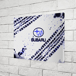 Холст прямоугольный SUBARU, цвет: 3D-принт — фото 2