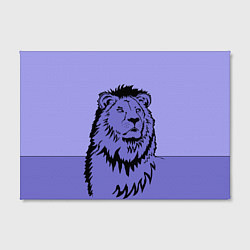 Холст прямоугольный Царь зверей, цвет: 3D-принт — фото 2