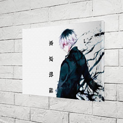 Холст прямоугольный Токийский гуль Tokyo Ghoul, цвет: 3D-принт — фото 2