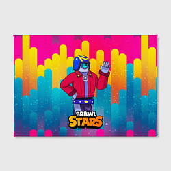 Холст прямоугольный STU СТУ Brawl Stars, цвет: 3D-принт — фото 2