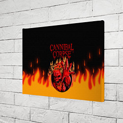 Холст прямоугольный Cannibal Corpse Труп Каннибала Z, цвет: 3D-принт — фото 2