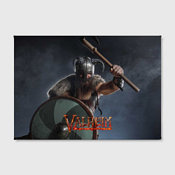 Холст прямоугольный Viking Valheim, цвет: 3D-принт — фото 2