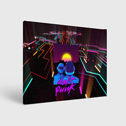 Холст прямоугольный Daft Punk Electrix, цвет: 3D-принт