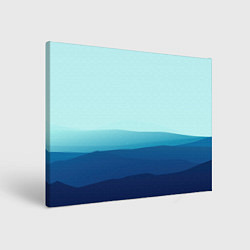 Холст прямоугольный Море, цвет: 3D-принт