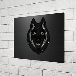 Холст прямоугольный Демон волк, цвет: 3D-принт — фото 2