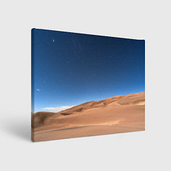 Холст прямоугольный Пустыня, цвет: 3D-принт