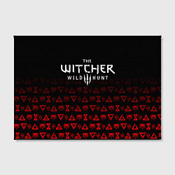 Холст прямоугольный THE WITCHER 1, цвет: 3D-принт — фото 2