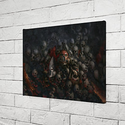 Холст прямоугольный Warhammer, цвет: 3D-принт — фото 2