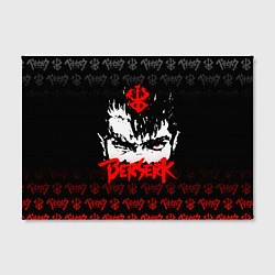 Холст прямоугольный BERSERK ЛОГО, цвет: 3D-принт — фото 2