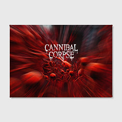 Холст прямоугольный Blood Cannibal Corpse Труп Каннибала Z, цвет: 3D-принт — фото 2