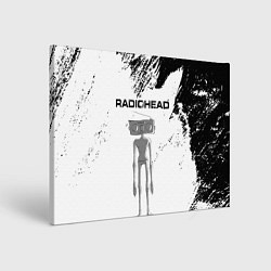 Холст прямоугольный Radiohead Радиохед Z, цвет: 3D-принт