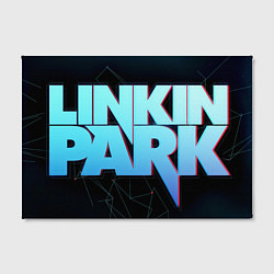 Холст прямоугольный Linkin Park, цвет: 3D-принт — фото 2