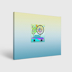 Картина прямоугольная Яркая аппликация для мальчика