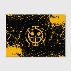 Холст прямоугольный ONE PIECE PIRATES ВАН ПИС ПИРАТЫ ЖЁЛТЫЙ, цвет: 3D-принт — фото 2