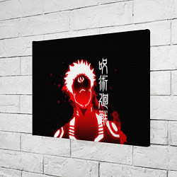 Холст прямоугольный Сукуна - Рёмэн Сукуна, цвет: 3D-принт — фото 2