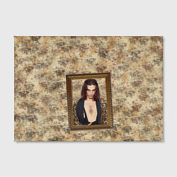 Холст прямоугольный Домиано Давид Портрет на стене, цвет: 3D-принт — фото 2