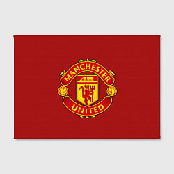 Холст прямоугольный Manchester United F C, цвет: 3D-принт — фото 2