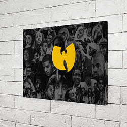 Холст прямоугольный WU-TANG CLAN ЛЕГЕНДЫ РЕПА, цвет: 3D-принт — фото 2