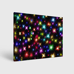 Картина прямоугольная ПРАЗДНИЧНЫЕ ОГОНЬКИ