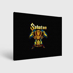 Холст прямоугольный Carolus Rex - Sabaton, цвет: 3D-принт