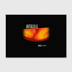 Холст прямоугольный Metallica ReLoad, цвет: 3D-принт — фото 2