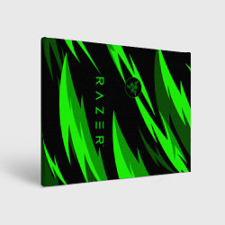Картина прямоугольная RAZER GREEN